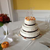 rose hill manor wedding cake