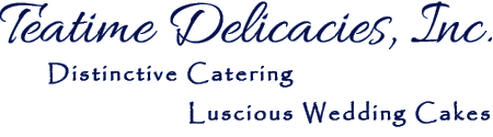 teatime catering banner